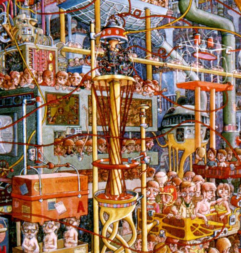Detail 1 of "The People Factory"&nbsp;by Ernest Ruckle