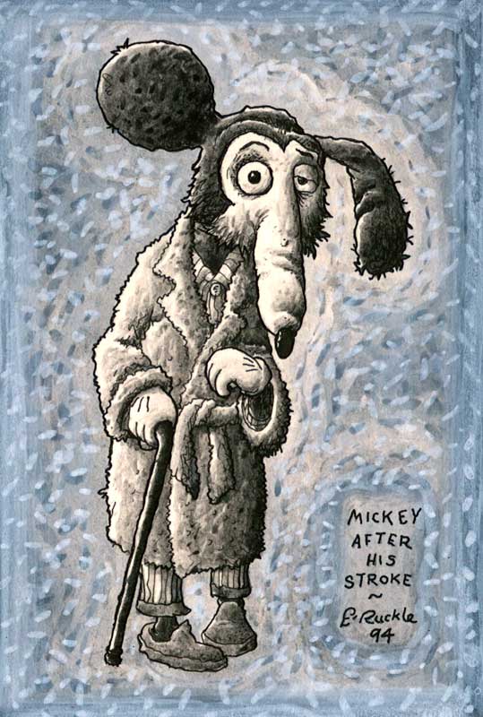 "Mickey after his Stroke"&nbsp;by Ernest Ruckle