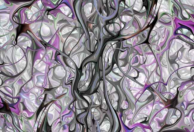 "Celtic Grey and Violet" by Ernest Ruckle