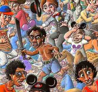 Another detail from center panel